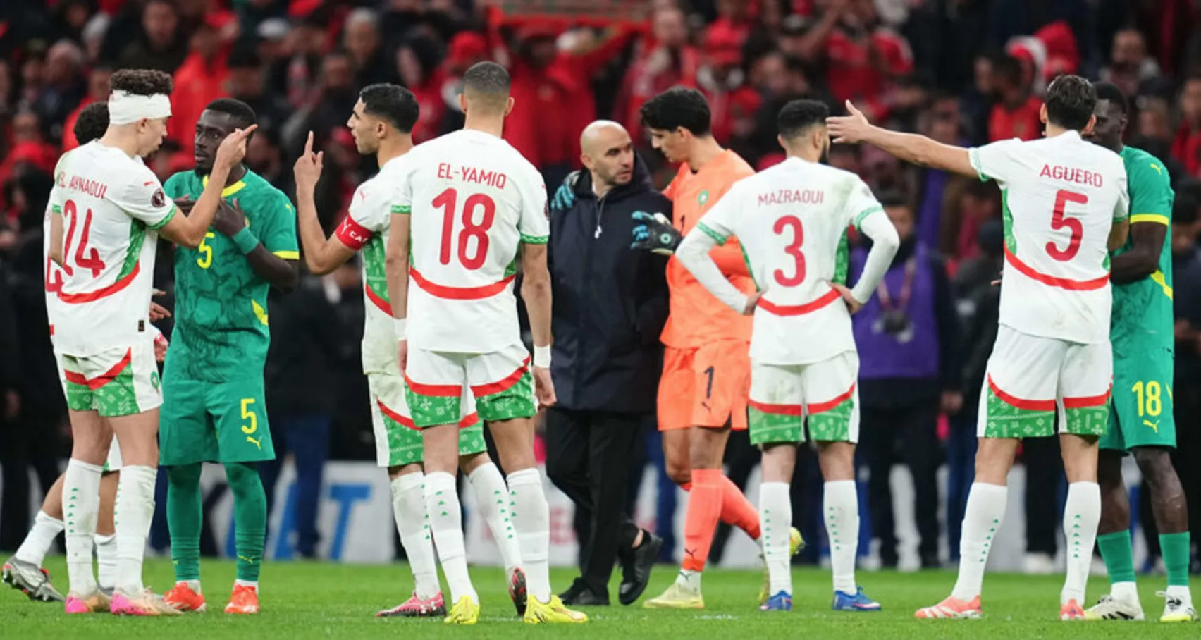 乐鱼乐鱼体育官网下载-控制比赛？摩洛哥回击塞内加尔指控：是诽谤，我们强烈谴责